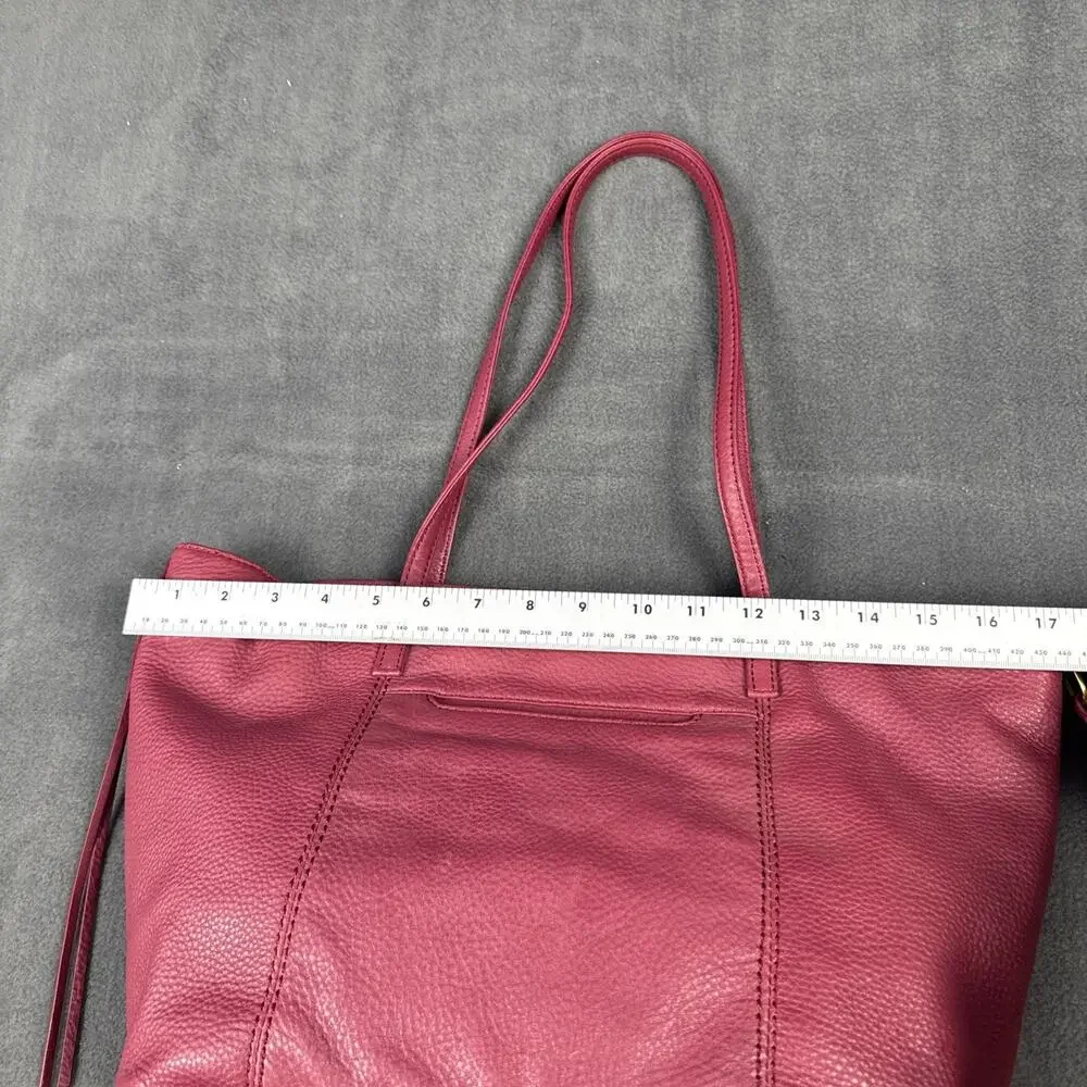 HOBO Kingston Pink Leather Tote Bag
